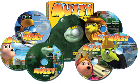 MUZZY DVD set